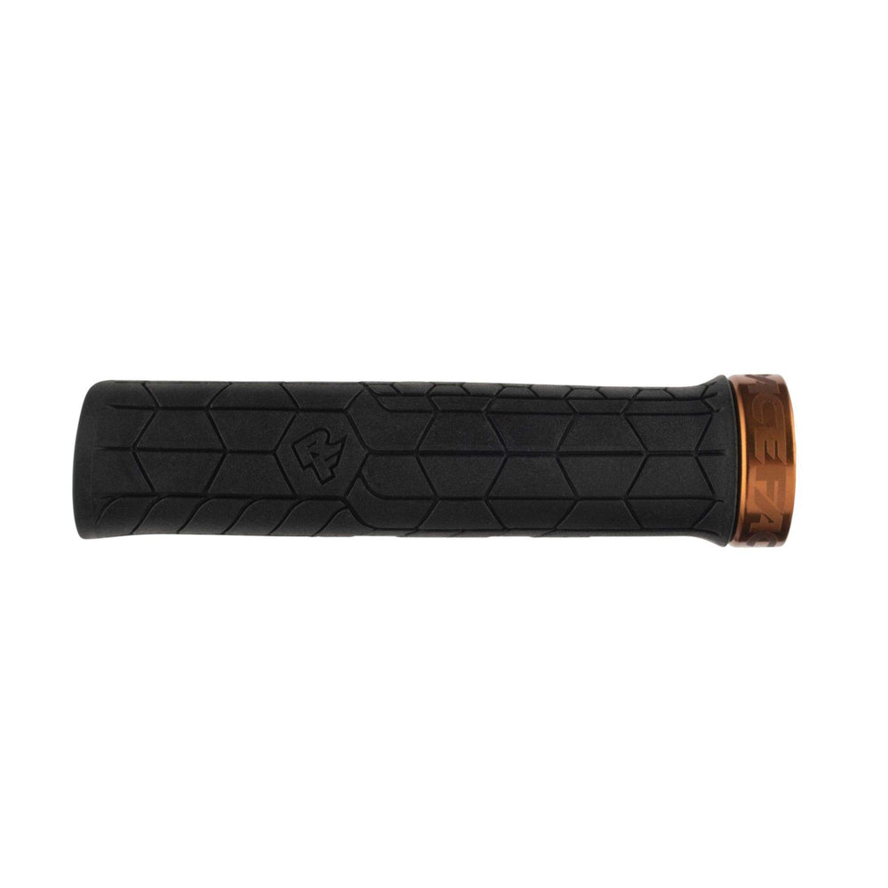 RaceFace Getta Grip close-up of textured rubber for improved hand traction