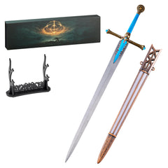 RACEROCKET Carian Knight sword front view showing accurate silhouette and collectible appeal