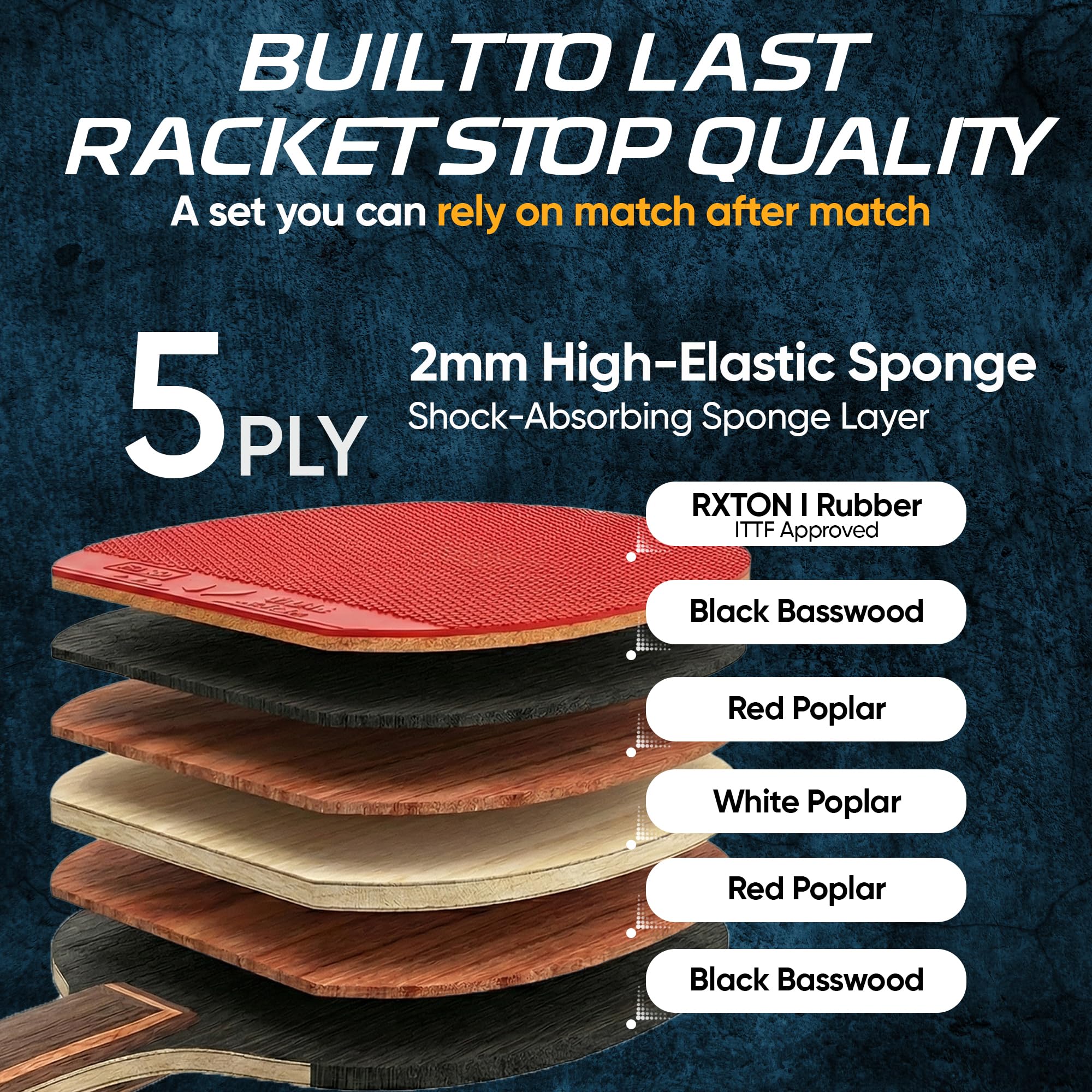 Racket Stop players using set in backyard for portable outdoor fun