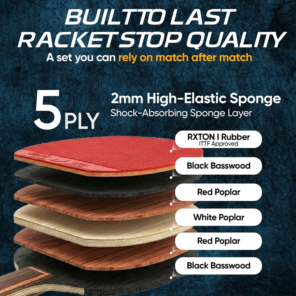 Racket Stop players using set in backyard for portable outdoor fun