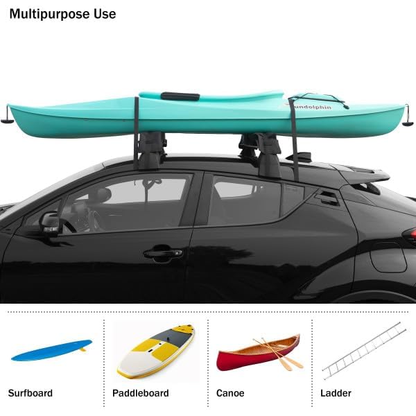 RAD Sportz lifestyle shot of loading kayak at beach illustrating quick install