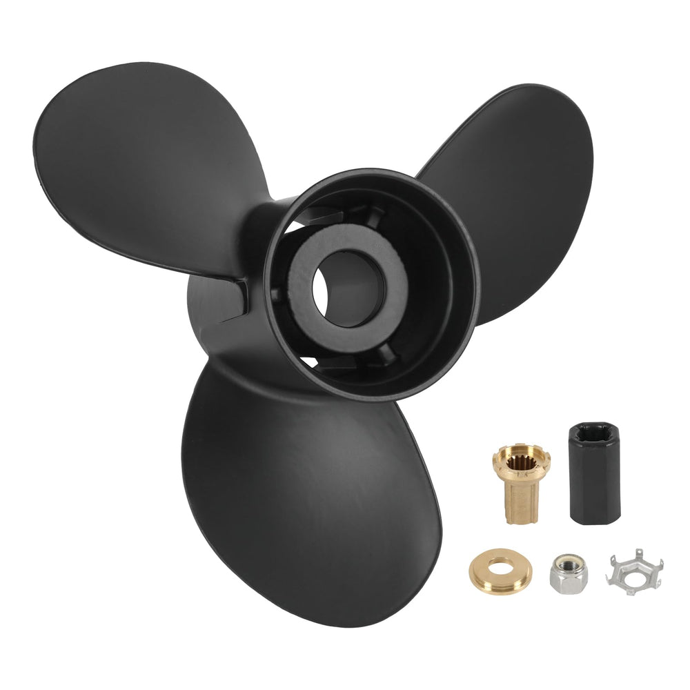 RADHLBNIU front view propeller showing whole 3-blade design and fit benefits