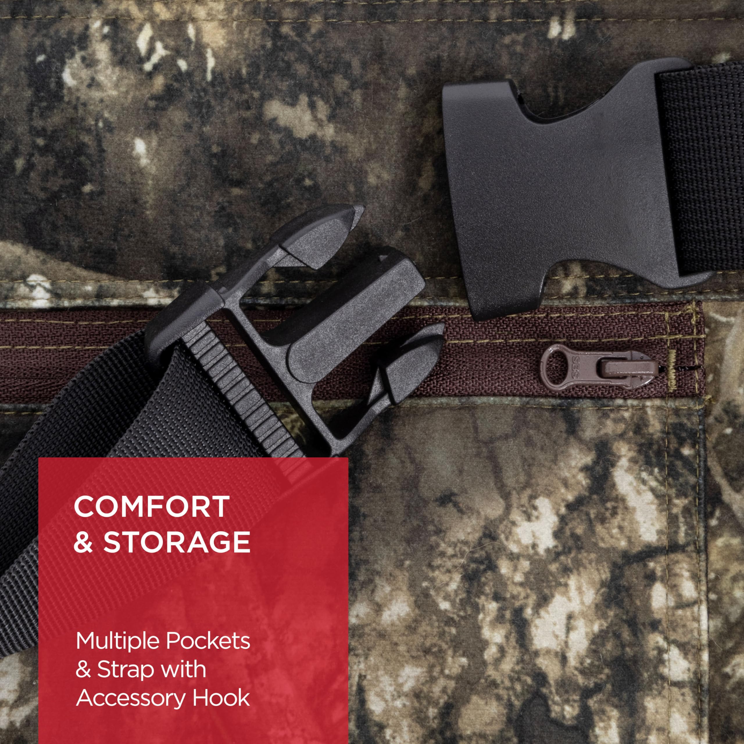 Radians RHG-A900 size comparison with hand showing compact profile and portable warmth