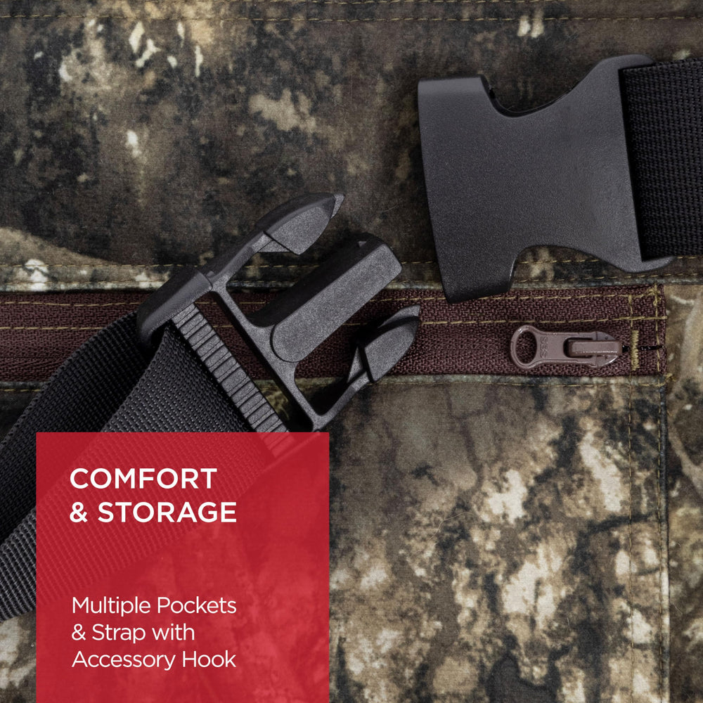 Radians RHG-A900 size comparison with hand showing compact profile and portable warmth