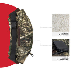 Radians RHG-A900 open zippered pocket showing storage for phone and essentials securely