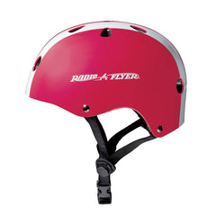Radio Flyer pink helmet adjuster closeup demonstrating easy interior sizing benefit