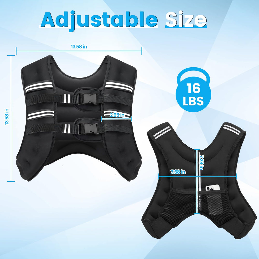Ragebby vest back display with reflective stripe improving night visibility