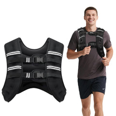 Ragebby vest front view showing snug fit and reflective stripe for safer workouts