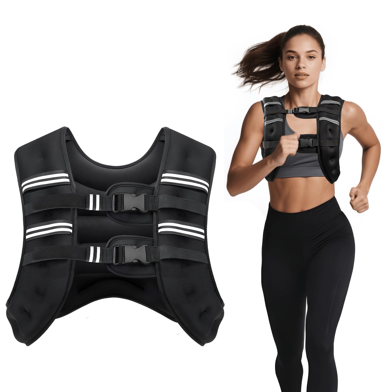 Person doing push-ups wearing Ragebby vest to add functional load