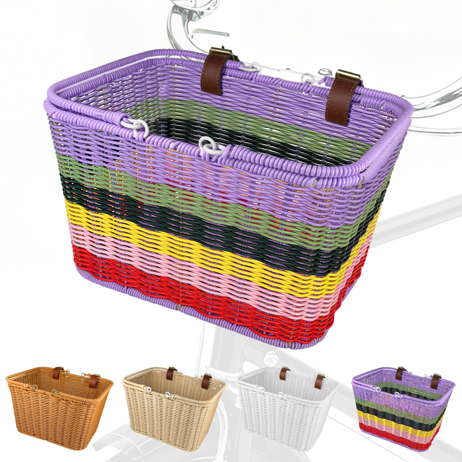 RainFlowwer front packaging showing rainbow basket and benefits