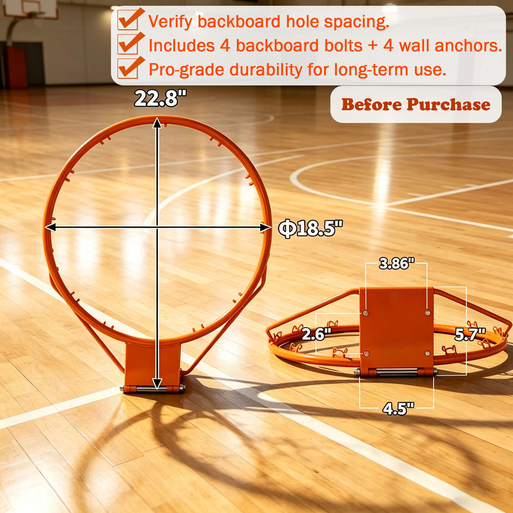 Rakon rim mounted in garage demonstrating adjustable height and utility