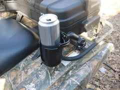 RAM MOUNTS U-bolt clamp detail for secure rail attachment