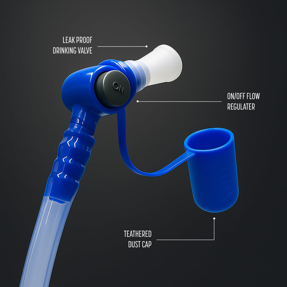 RANGLAND quick-connect hose showing click-and-release mechanism and auto-shutoff feature