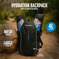 RANGLAND wide-mouth opening with ice inside for easy filling and cooler water