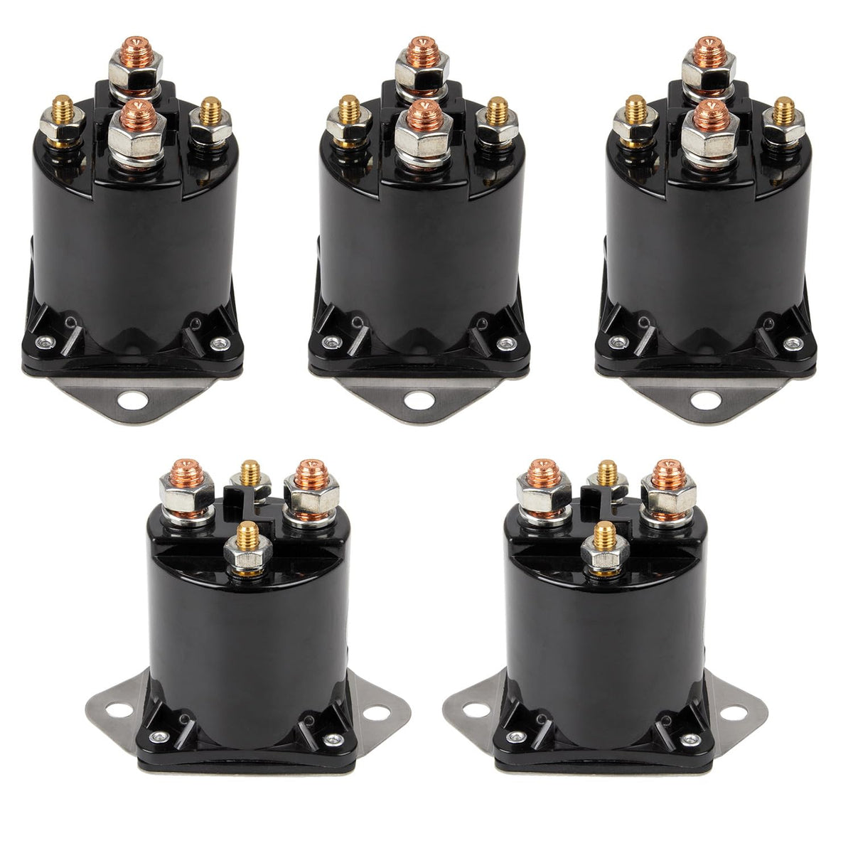 RANSOTO front view solenoid showing mounting and terminals, reliable replacement