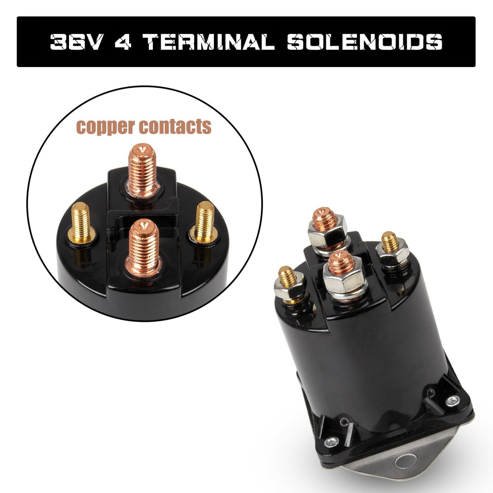 RANSOTO close-up of 4 electrical terminals with clear connection points and durability