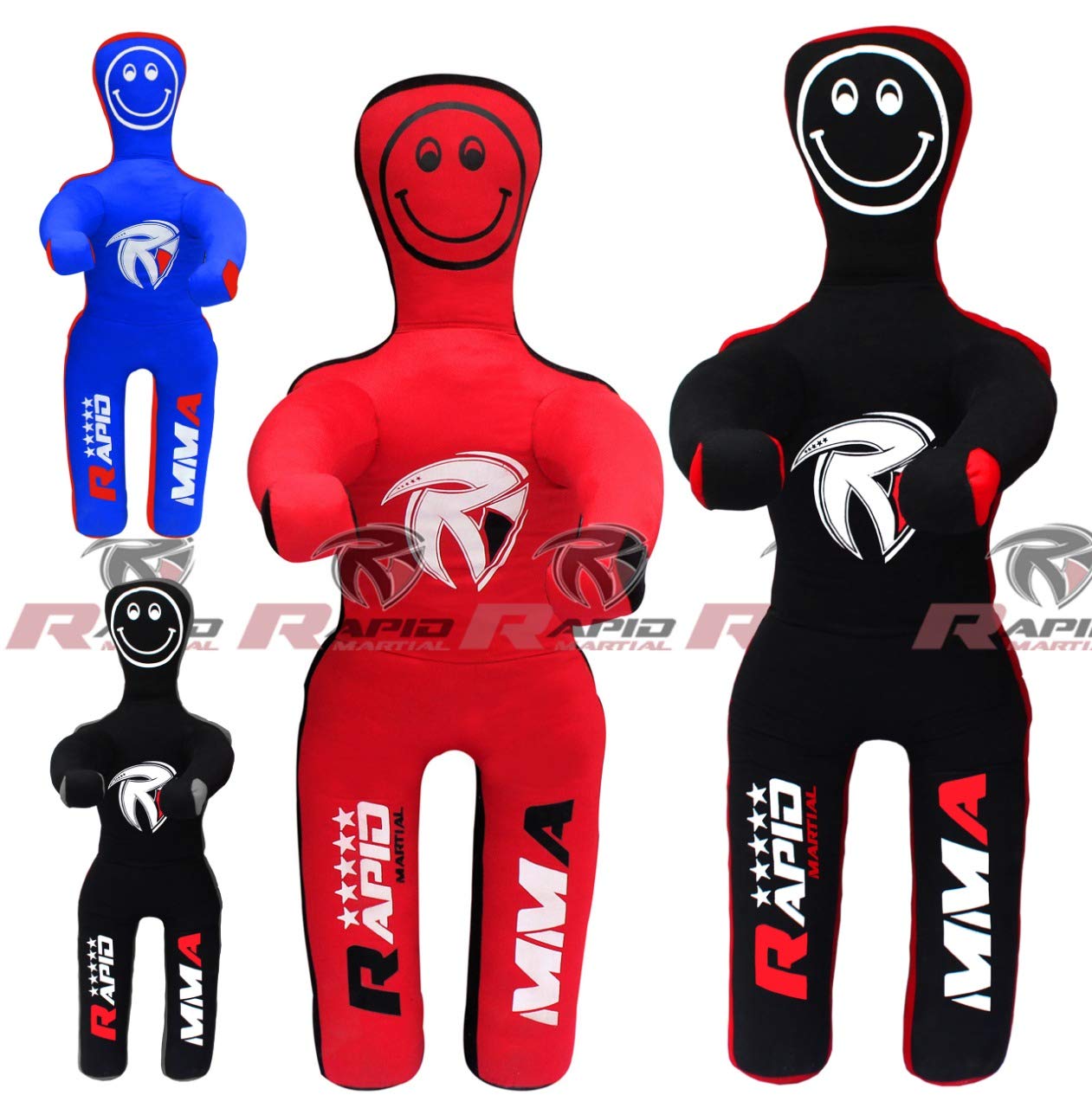 Rapid Martial size comparison with a child to show 36 inch scale and realistic reach benefit