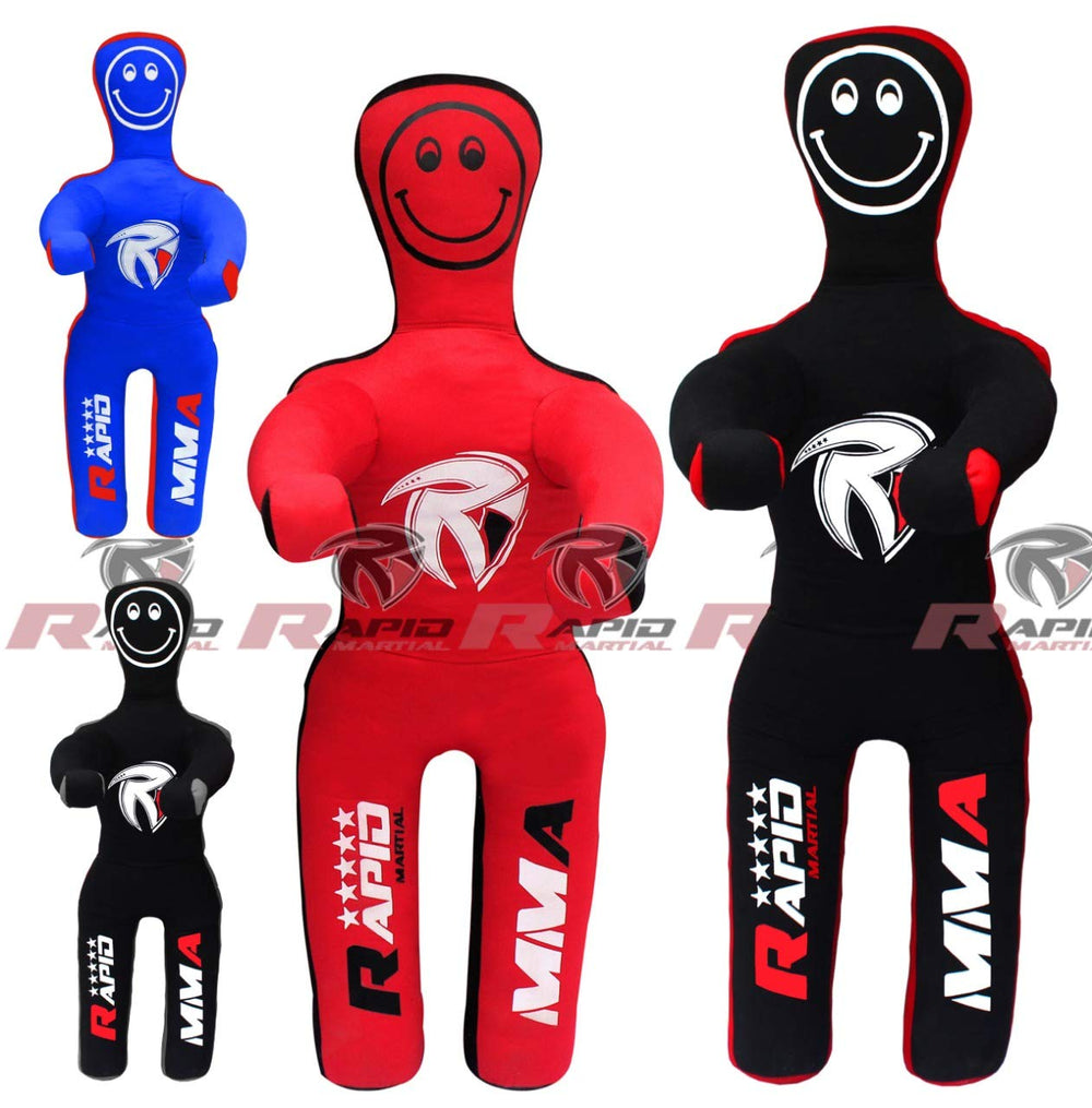 Rapid Martial size comparison with a child to show 36 inch scale and realistic reach benefit