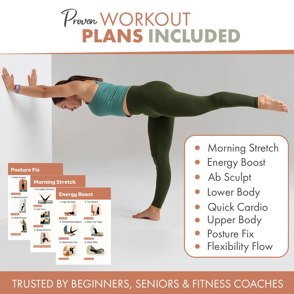Raptor Studio card beside a hand and pilates bar to show large readable size for convenience