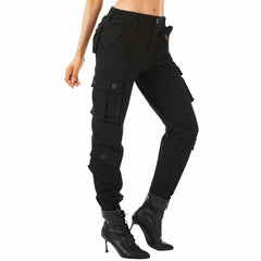 Raroauf elastic waist and zipper fly detail showing secure comfortable fit