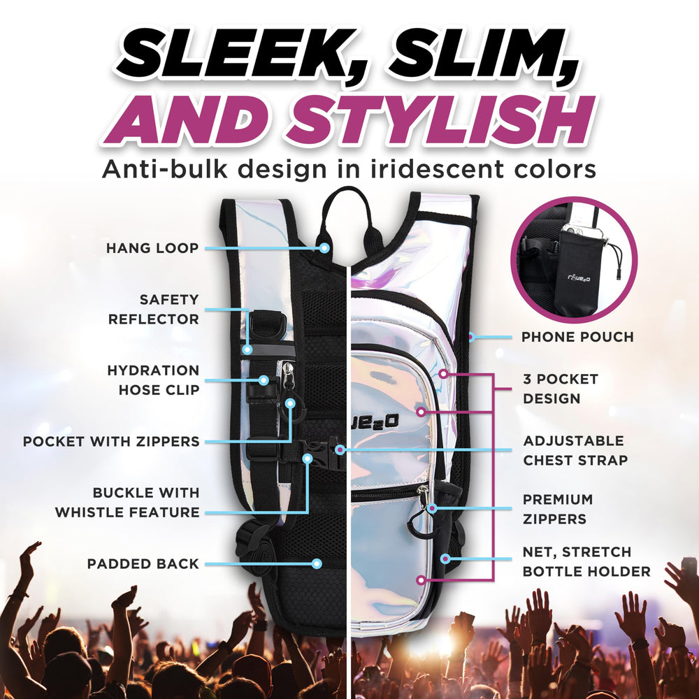 rave2o breathable mesh back padding reducing sweat and increasing comfort during long wear
