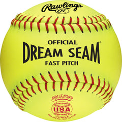 Rawlings front packaging showing 12-pack and approval logos for reliable game readiness