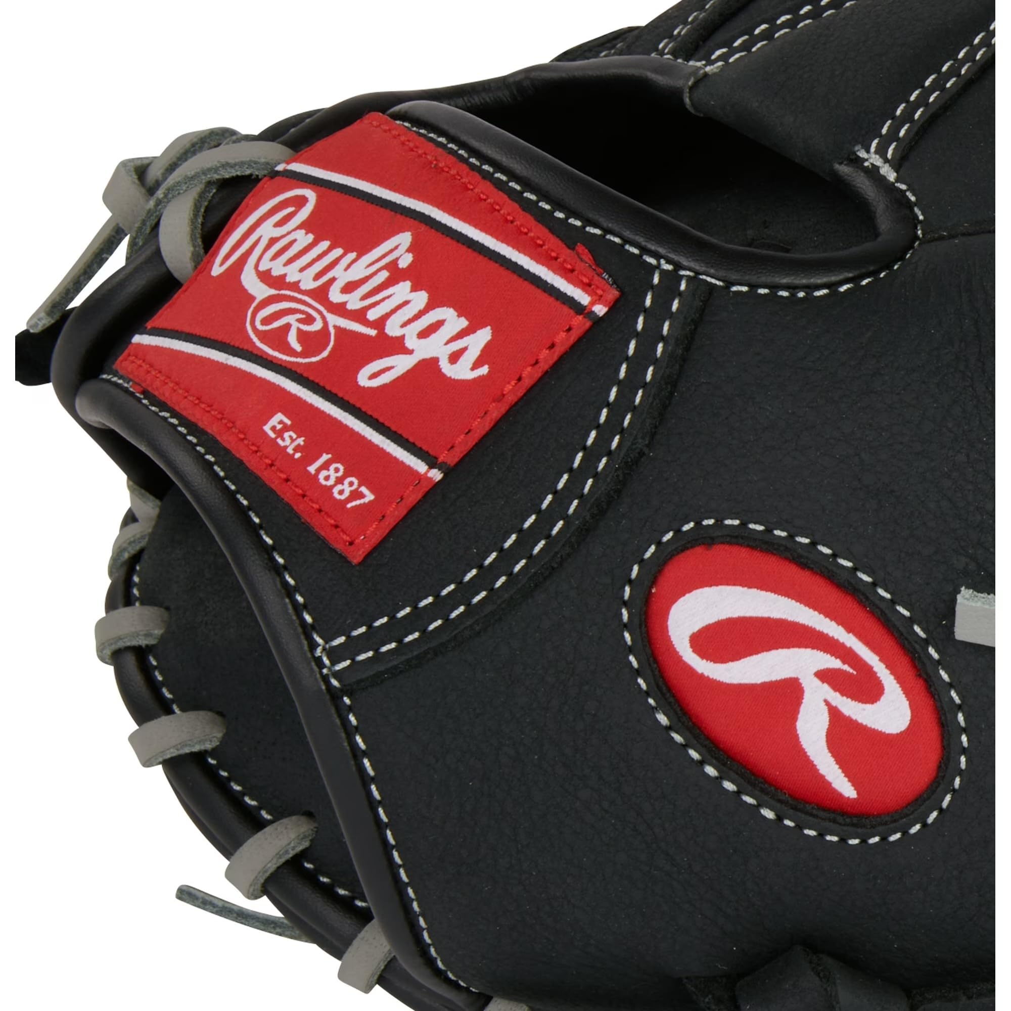 Rawlings interior lining close-up for comfortable wear and reduced fatigue