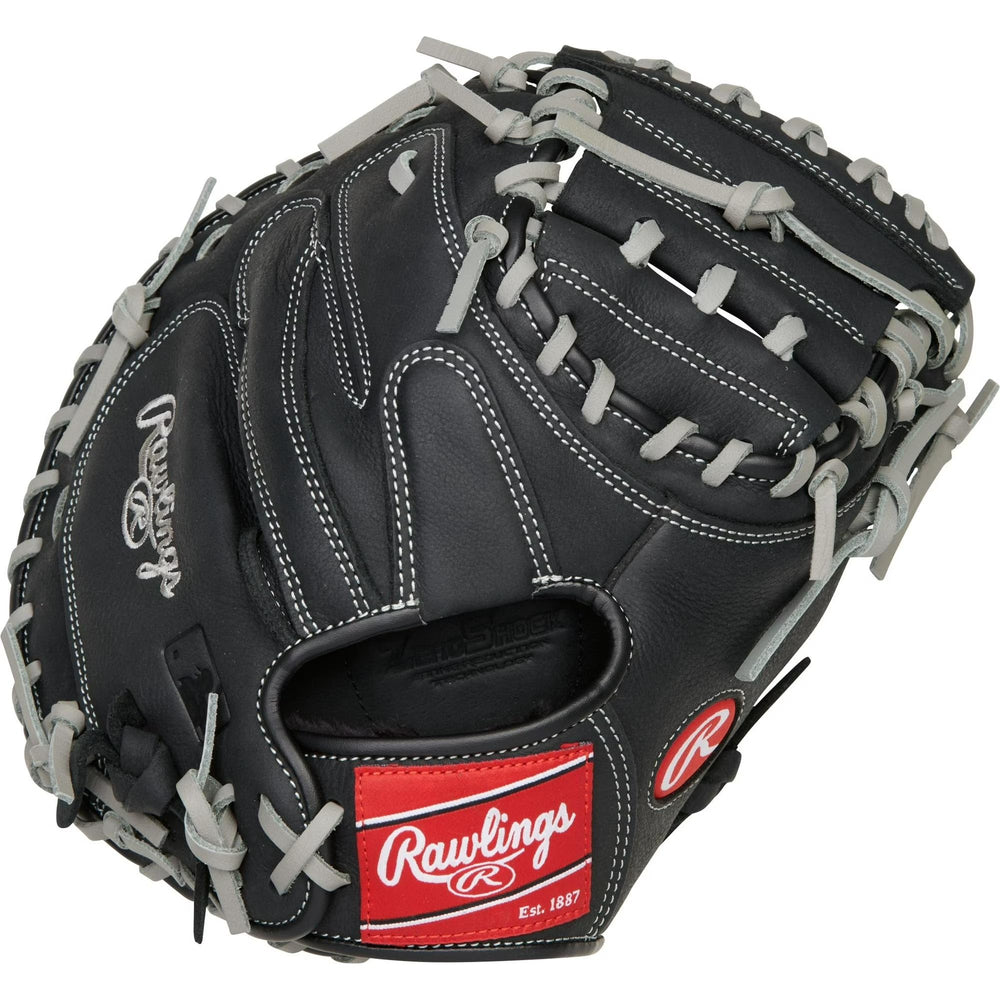 Rawlings Select Series front view showing mitt shape and professional look
