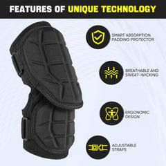 Rawxy close-up of high-rebound padding demonstrating shock absorption