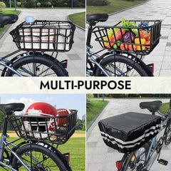 RAYMACE basket closeup showing electrostatic coating and durable steel texture for longevity