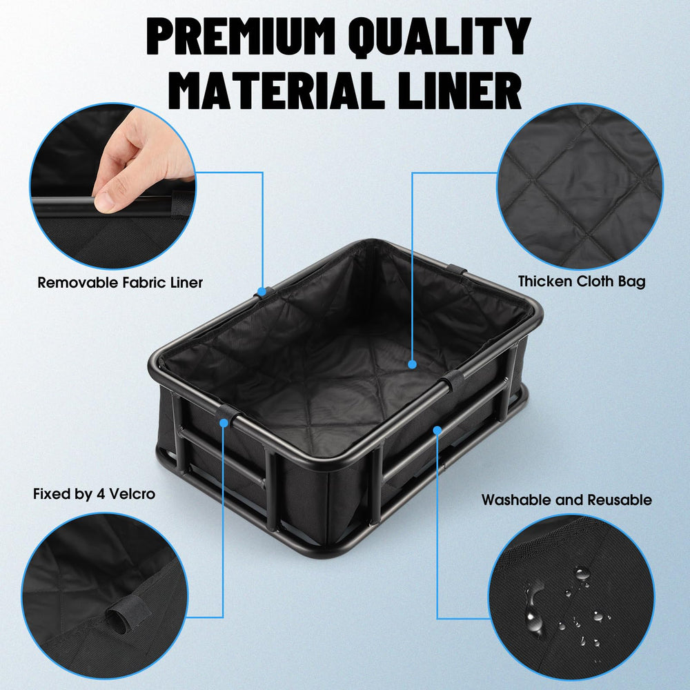 RAYMACE liner next to ruler illustrating exact product dimensions