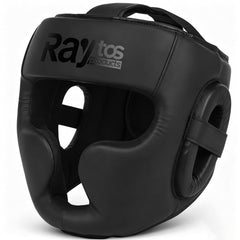 Raytos front view of headgear showing full-face coverage and clear sightlines