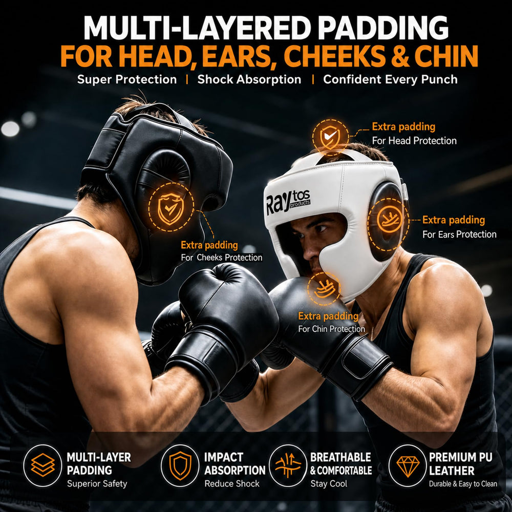 Raytos headgear chin strap and buckles close-up for stable positioning benefit