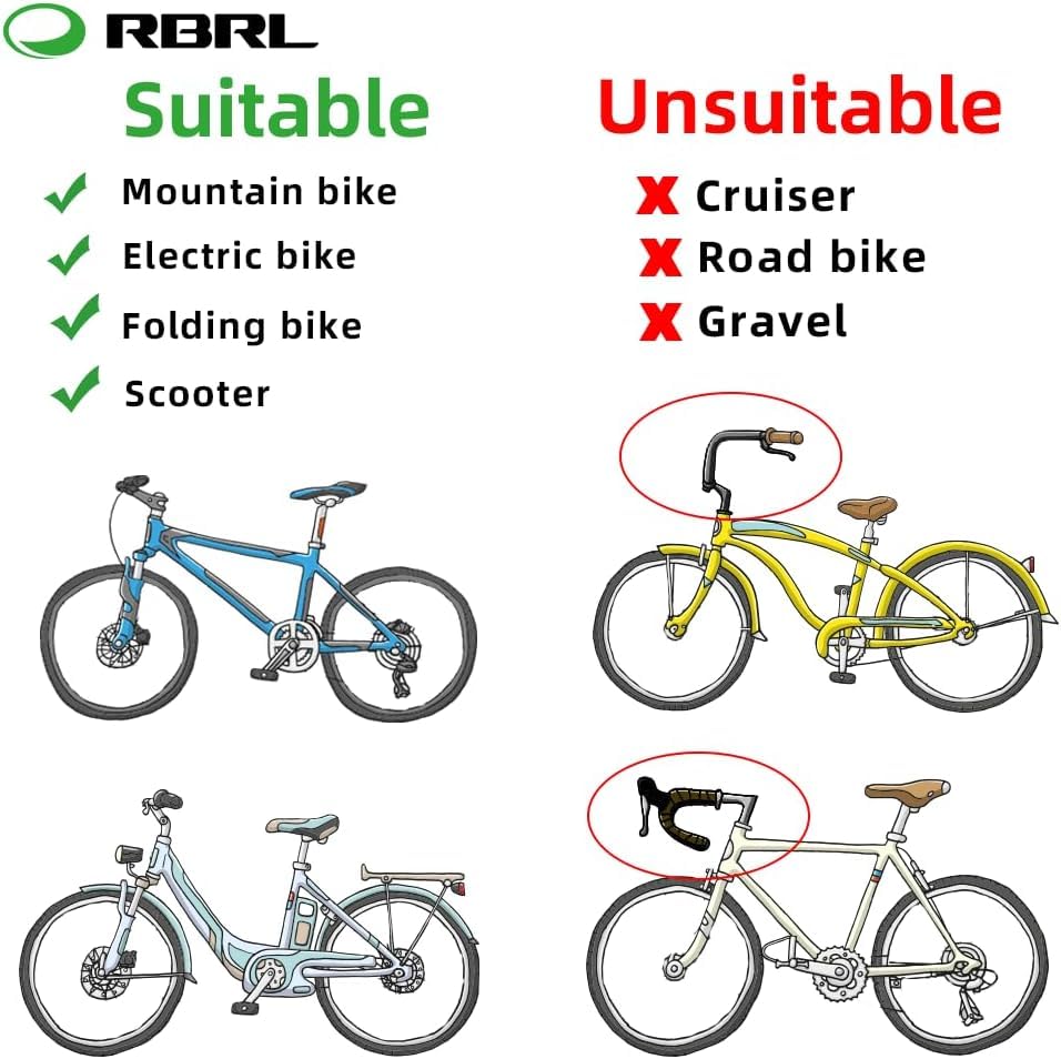 RBRL size comparison with handlebar illustrating fit and scale