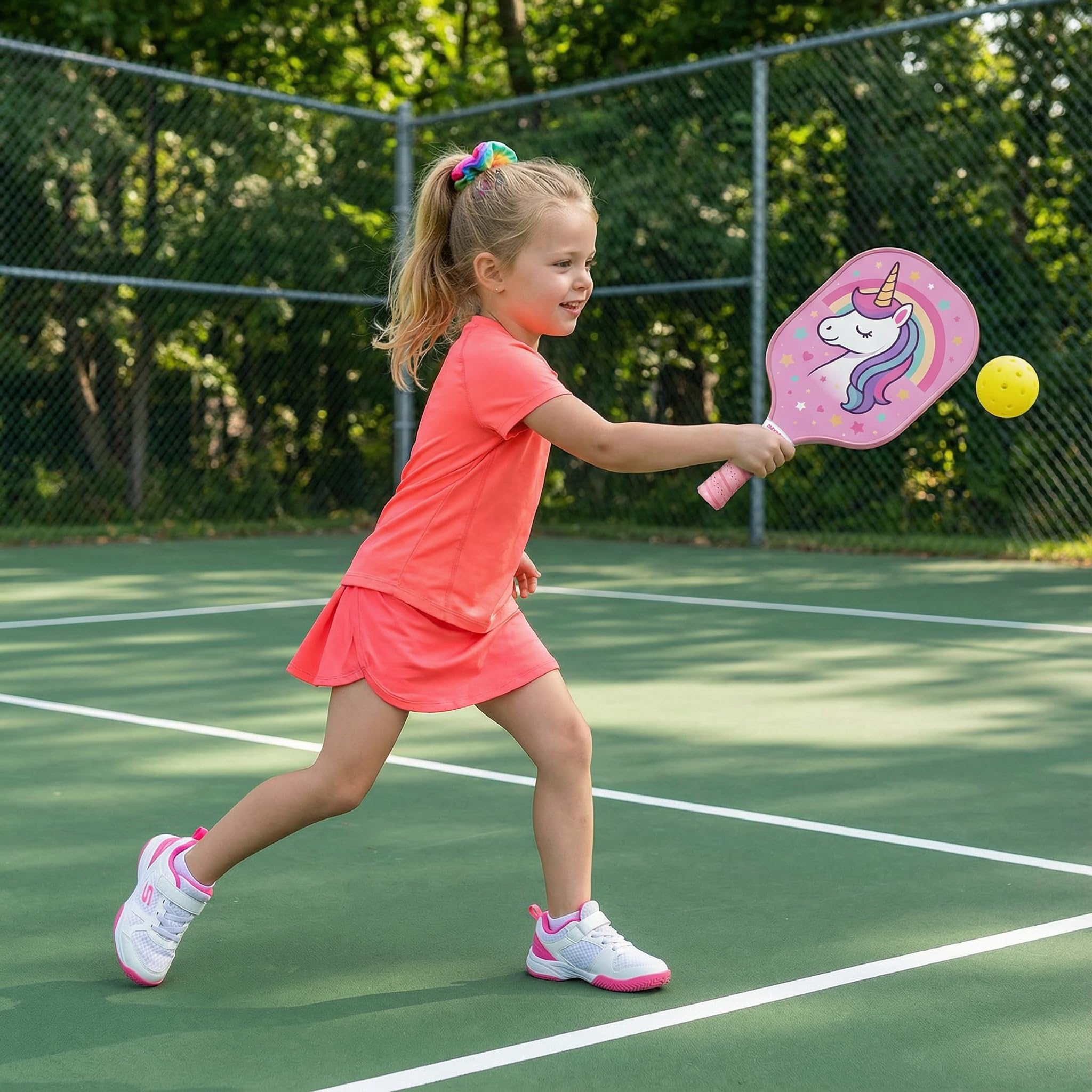 RDOREM paddle in backyard lifestyle scene encouraging active outdoor play