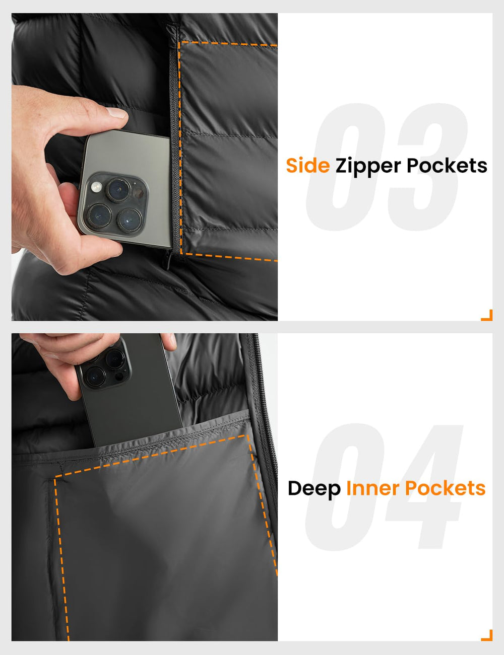 Rdruko lifestyle shot on city commute demonstrating packable versatility