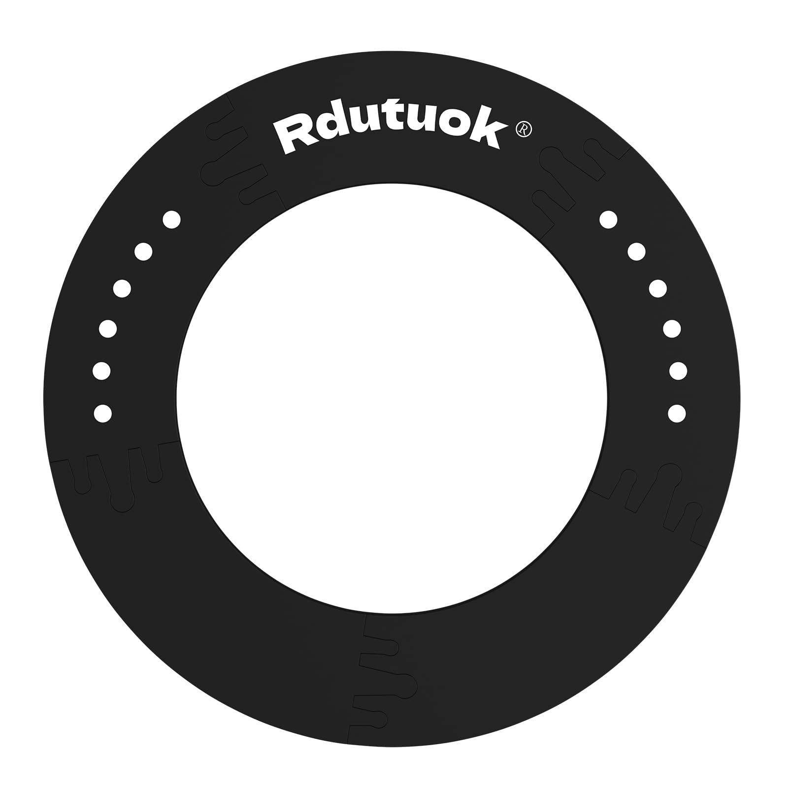 Rdutuok front view surround ring showing full protection and neat finish