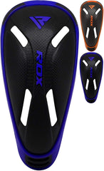 RDX groin cup front view shows full coverage and protection