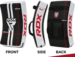 RDX top handle PVC reinforced close-up providing a strong grip for angled strikes