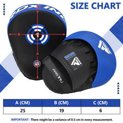 RDX inner palm dome hand compartment offering secure grip and reduced slipping