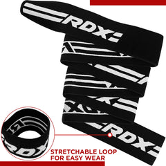 RDX demonstration of knee loop application for fast, slip-resistant wear