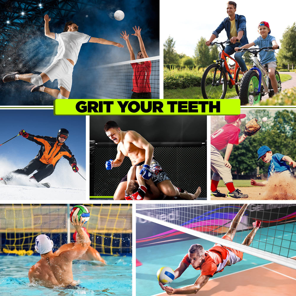 RDX mouth guard and high-quality case keeping the protector clean and portable