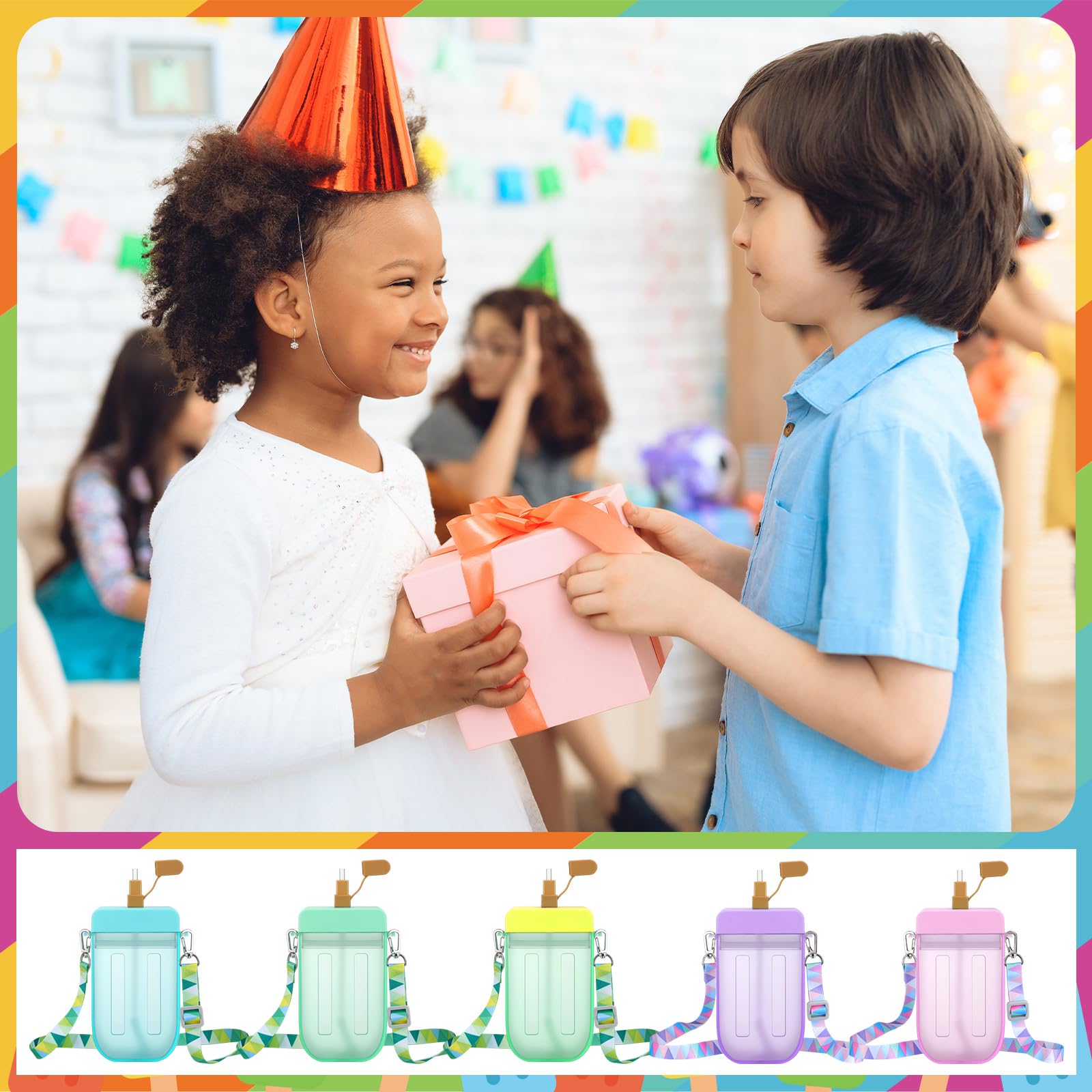 Reallnaive six bottles arranged on party table highlighting group gifting