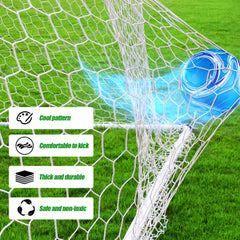 Realspring six soccer balls packed in Oxford carry bag for easy transport