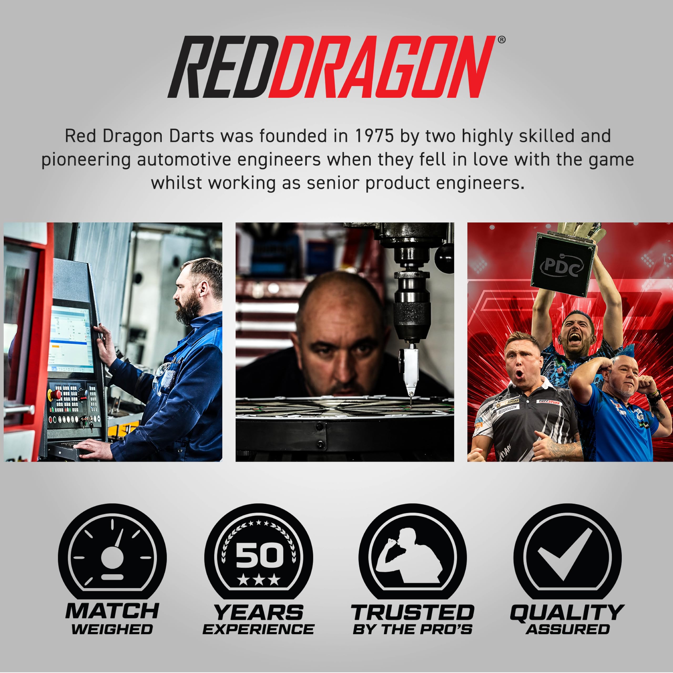 RED DRAGON Amberjack 5 side profile showing 6.35mm diameter slim design