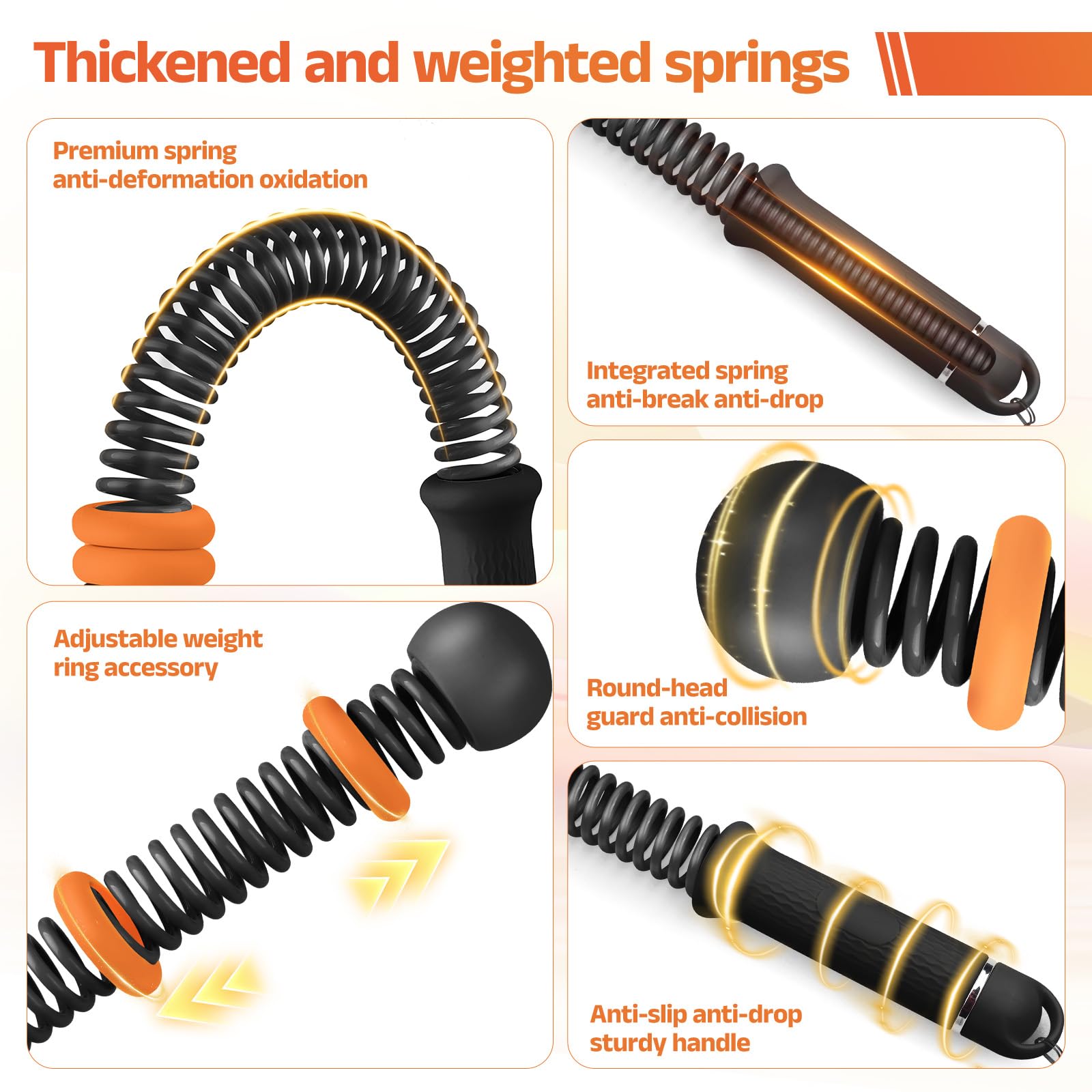 Red O workout poster and accessories showing guided routines for fast start benefit