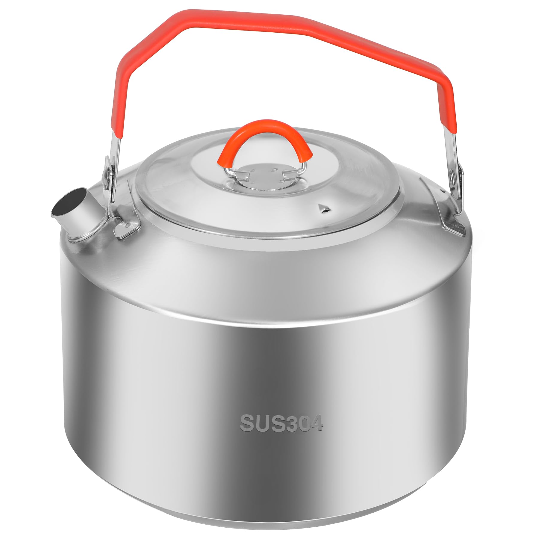 REDCAMP kettle front view showing compact design and capacity benefit