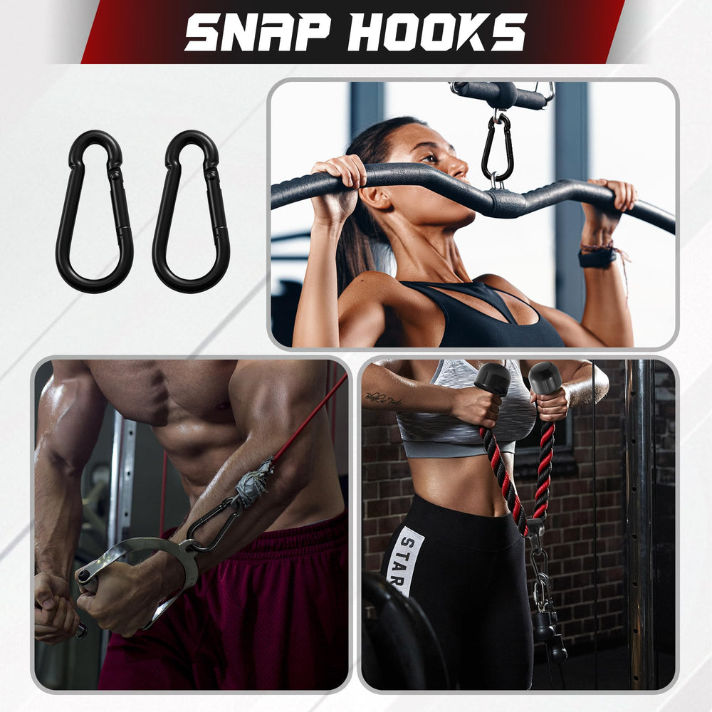 Redipo attachments mounted on home gym demonstrating full-body use
