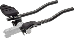 REDSHIFT front view of quick-release aerobars showing complete kit and benefit fit