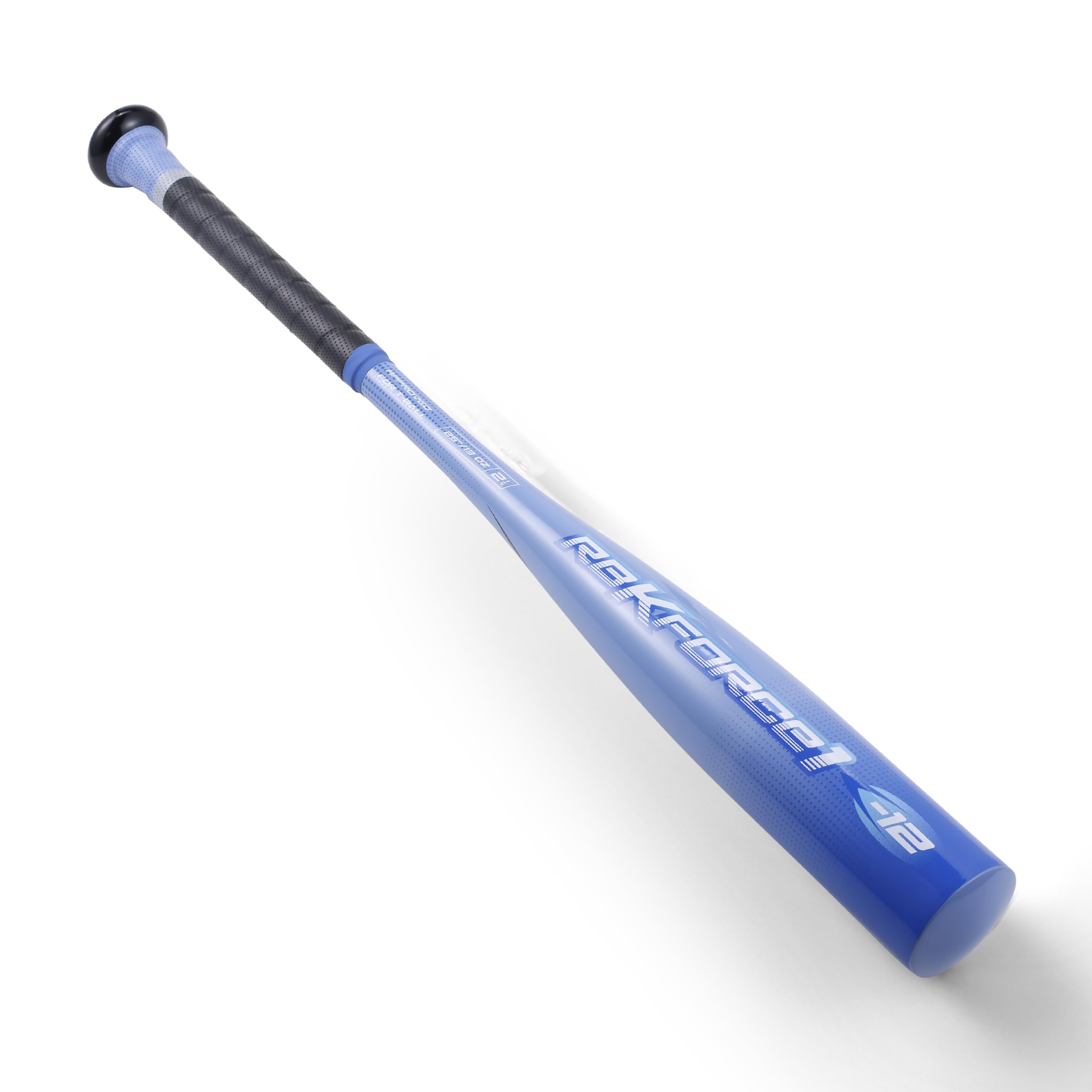 Reebok 26-inch bat front view showing full-length profile and balance advantage